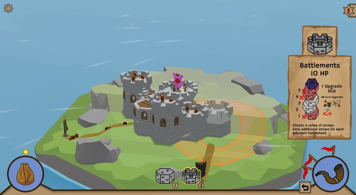 積み重ね可能なブロックモジュールで敵を効率的に撃破せよ！砦建築タワーディフェンス『Castle Constructor』2024年1月正式リリース