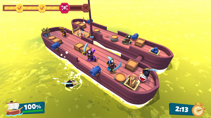 オーバークック系Co-op海賊アクション『Party Pirates』がSteam配信予定