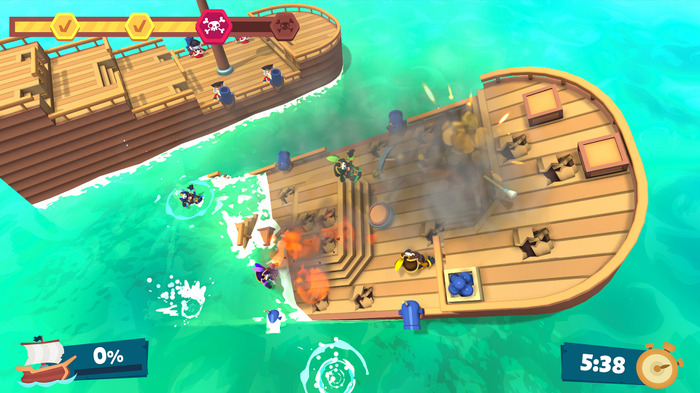 オーバークック系Co-op海賊アクション『Party Pirates』がSteam配信予定