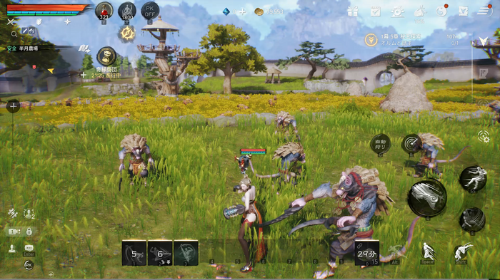 『ブレイドアンドソウル2』は武侠的な世界で楽しみが押し寄せてくるMMORPG！ゲーミングレポーター響がゲーム内を街ブラしてみた