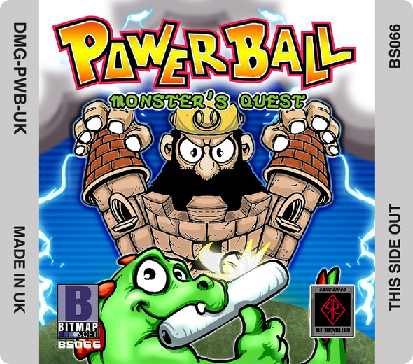 ゲームボーイカラー向け新作ゲーム『Power Ball - Monsters Quest』予約開始！