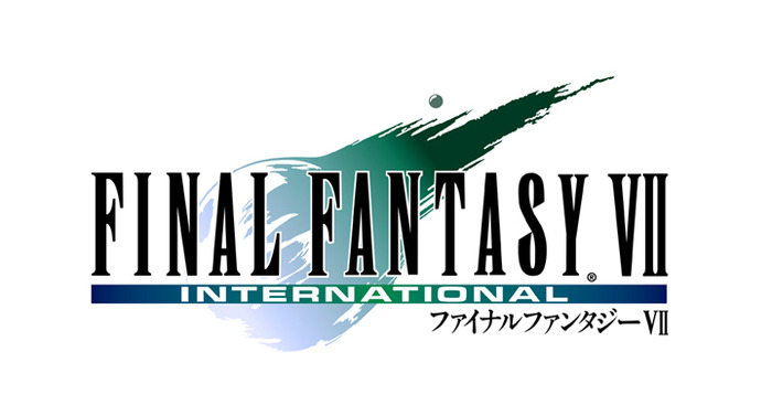 『ファイナルファンタジーVII International』タイトルロゴ