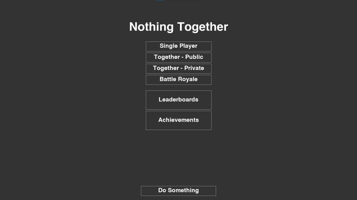 今度は対戦で「何もしない」―最も何もしない者が勝者となる実験作続編『Nothing Together』Steamページ公開