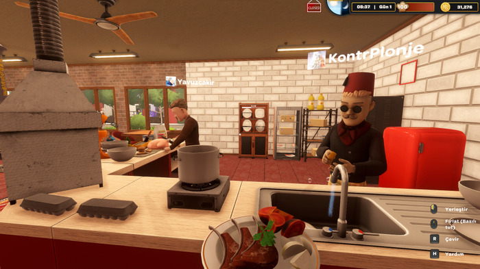 ケバブなど肉料理が画面に広がるシミュレーション『Kebab Chefs! - Restaurant Simulator』早期アクセス開始―マルチプレイでレストラン経営を楽しもう