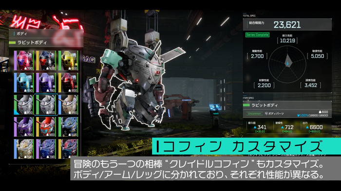 二足歩行メカPvPvEシューター『SYNDUALITY Echo of Ada』カスタマイズ機能紹介トレイラー！人間サイズとメカの相棒たちを自分色に染めていこう