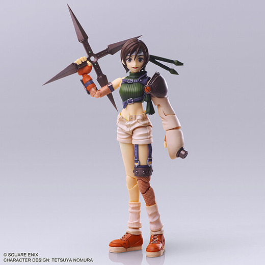 “シュシュシュ！”も再現できる！『FF7』より、懐かしい姿の「ユフィ・キサラギ」がアクションフィギュア化