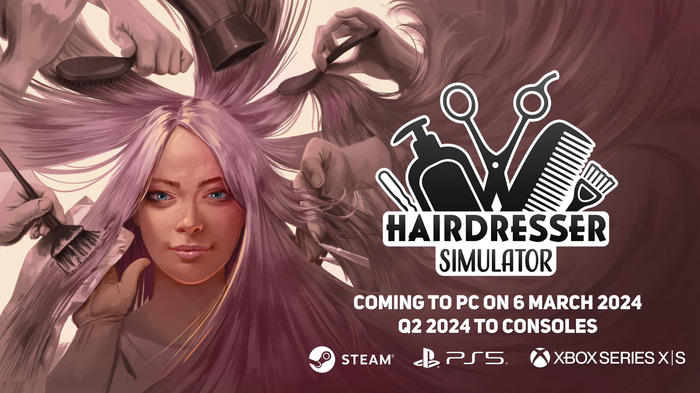 髪を切るだけじゃない？ やること多めの美容室シム『Hairdresser Simulator』配信日決定！