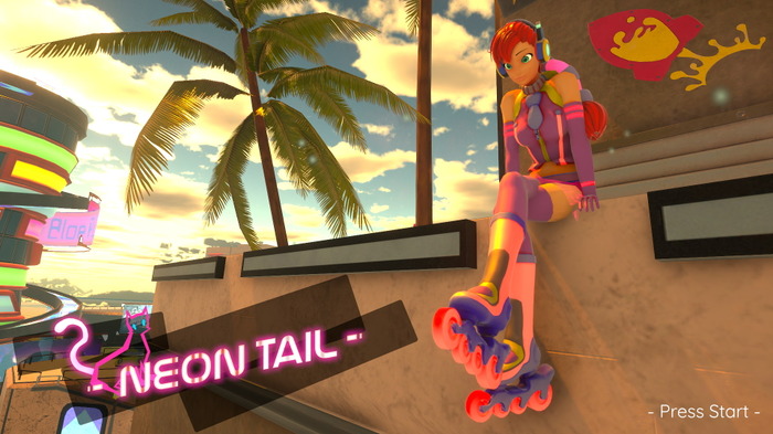 オープンワールドスケートACT『Neon Tail』日本語にも対応して正式リリース―約4年半を経て早期アクセス卒業