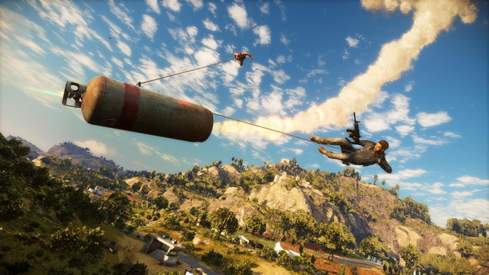 『Just Cause 3』爆発やパラ降下をタップリ含んだ最新スクリーンショットが一挙公開