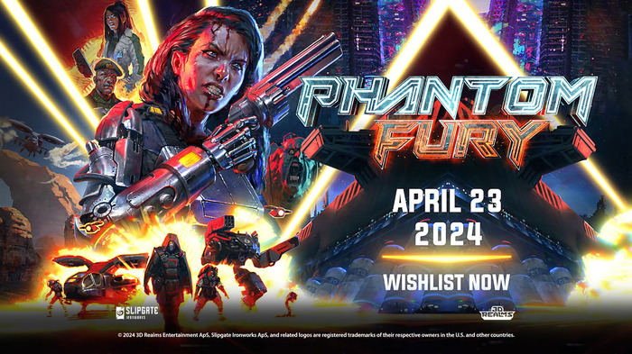 レトロスタイルFPS『Phantom Fury』4月配信決定！『Ion Fury』の数年後を描く続編