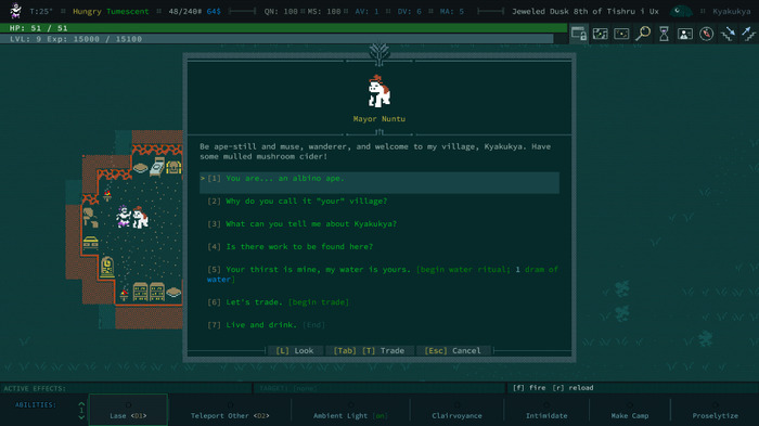 開発15年で早期アクセス9年のローグライクRPGついに完成か『Caves of Qud』年内の正式リリースに向けたロードマップ公開