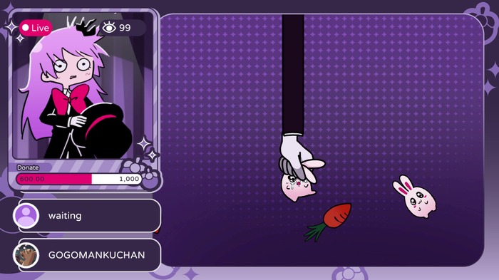 可愛い新米マジシャンが奮闘するミニゲーム『Manku the Magician』無料リリース。視聴者＆スパチャ稼ぎのため、ウサギを帽子から鷲掴み