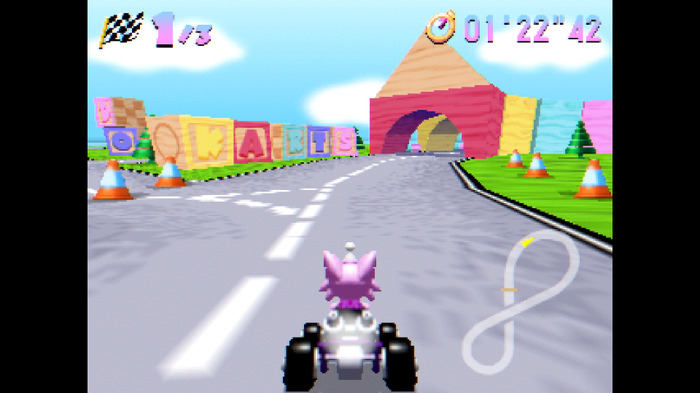 バグった世界を旅する『マリオカート64』風ホラー探索ゲーム『Kitty Kart 64』Steamストアページ公開！