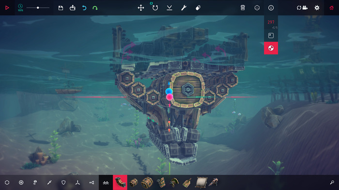 物理演算サンドボックス『Besiege』に“水”のテーマを導入するDLC「The Splintered Sea」リリース！海上や海中を舞台に新たなマシンを作り上げろ