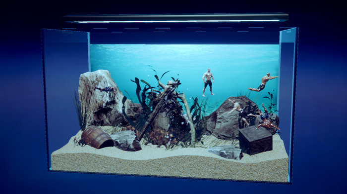 マッチョ育成鑑賞シム『マチョリウム -Muscle Aquarium Simulator-』リリース―プロテインを与え飾って眺める放置型＆サンドボックス