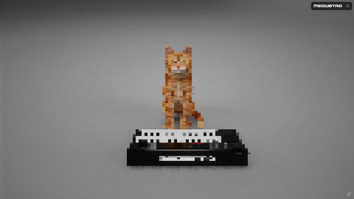 MIDIキーボードやソフトウェアでネコが演奏してくれるネコMIDI『Meowstro』Steamストアページ公開