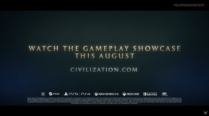 シリーズ最新作『Civilization 7』PC/コンソール向けに2025年発売決定！8月に最新情報のショーケースも【Summer Game Fest速報】