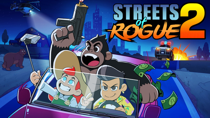 ランダム生成オープンワールドサンドボックスクライムARPG『Streets of Rogue 2』早期アクセス開始日が現地時間8月14日に決定！