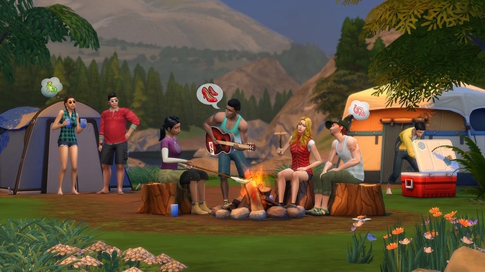 『The Sims 4』のゲームパック第1弾「Outdoor Retreat」が配信開始、更にMac版リリース情報も