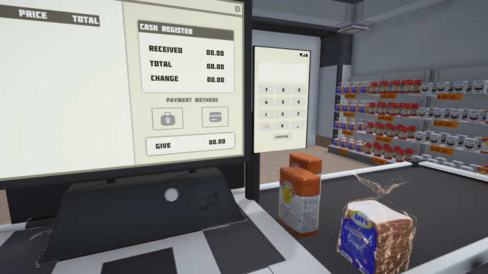 ワンオペから始めるスーパーマーケット生活『siMarket Supermarket Simulator』Steamで2024年Q3発売