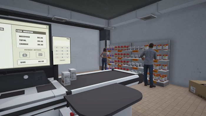 ワンオペから始めるスーパーマーケット生活『siMarket Supermarket Simulator』Steamで2024年Q3発売