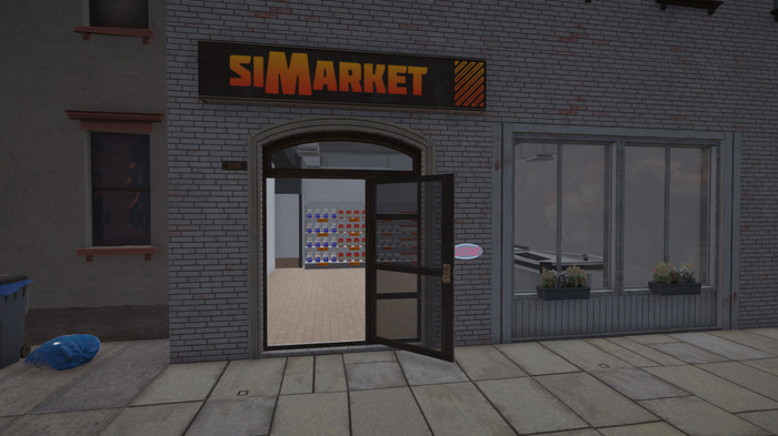 ワンオペから始めるスーパーマーケット生活『siMarket Supermarket Simulator』Steamで2024年Q3発売