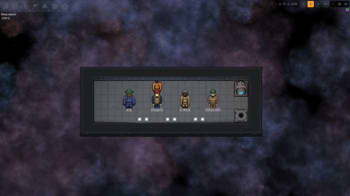 『RimWorld』や『FTL』の影響受けた宇宙船コロニーシム『SpaceSlog』発表！