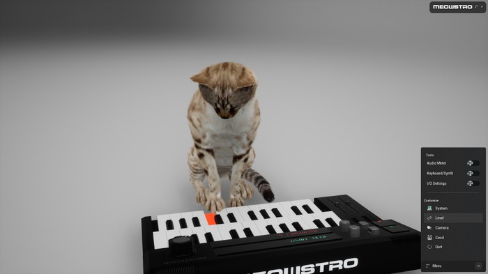 ネコがシンセサイザーを演奏する『Meowstro』早期アクセス開始！ネコの外見や背景などもカスタマイズ可能