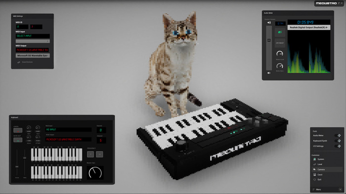 ネコがシンセサイザーを演奏する『Meowstro』早期アクセス開始！ネコの外見や背景などもカスタマイズ可能