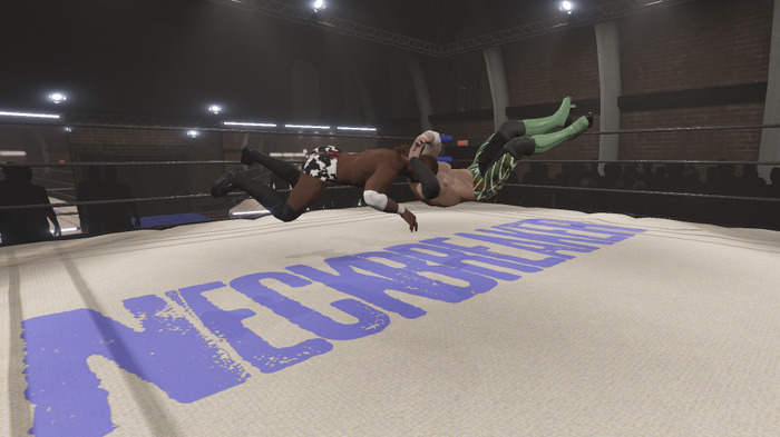 物理演算を駆使した新作3Dプロレスゲーム『Neckbreaker: Visceral Pro Wrestling』発表！