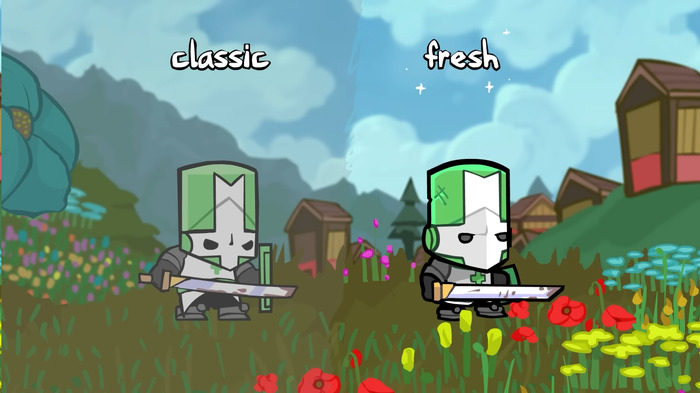 『Castle Crashers』約12年ぶりの新DLC「Painter Boss Paradise」発表！ 独自キャラスキンが作れる