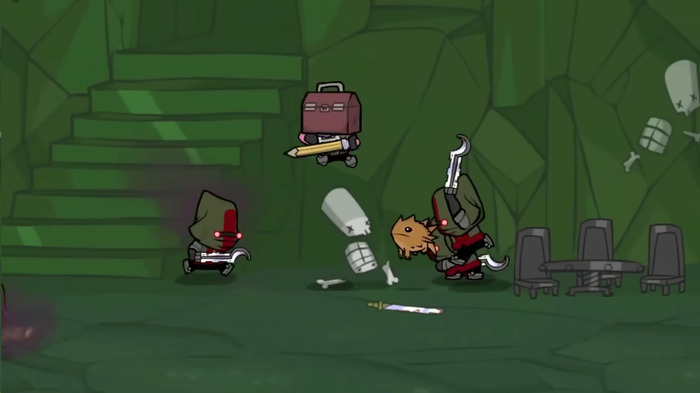 『Castle Crashers』約12年ぶりの新DLC「Painter Boss Paradise」発表！ 独自キャラスキンが作れる