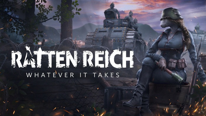 擬人化されたネズミやゴキブリ、トカゲなどが世界大戦を繰り広げるRTS『Ratten Reich』8月より早期アクセス決定！