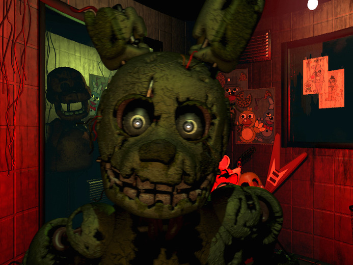 怖すぎホラー最新作『Five Nights at Freddy's 3』ティーザー映像、Steamでは新イメージも