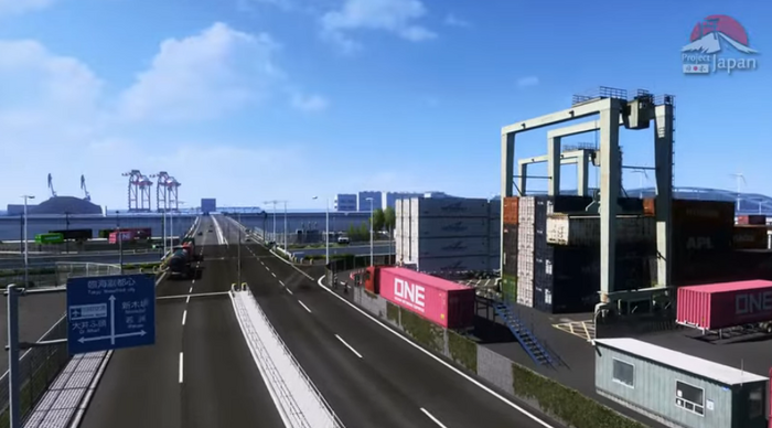 トラック運送シム『ETS2』日本マップMod「Project Japan」v1.1.0がリリース―北九州市の一部エリアが追加！ゲーム周辺機器のホリ製品が配送可能に