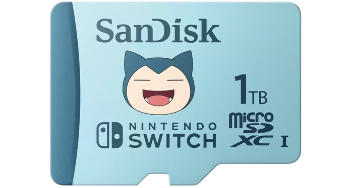 『ポケモン』とコラボしたスイッチ向けmicroSDカードが海外向けに発売―ピカチュウやゲンガー、カビゴンがラインナップ