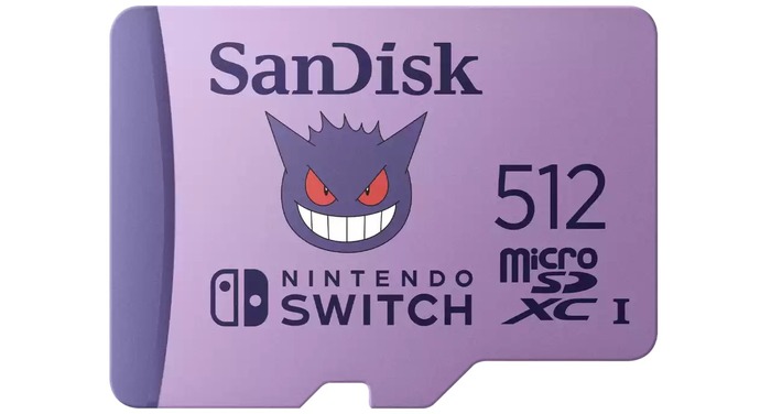 『ポケモン』とコラボしたスイッチ向けmicroSDカードが海外向けに発売―ピカチュウやゲンガー、カビゴンがラインナップ