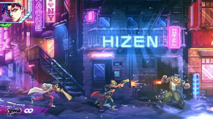 サイバーパンクなドット絵ガンACT『Neon Inferno』正式発表！2055年ニューヨークを暗殺者として駆け巡る