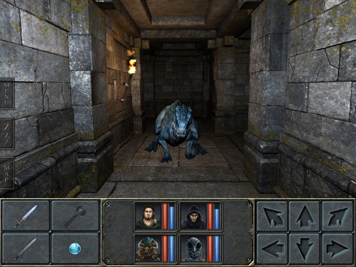 iPad版『Legend of Grimrock』最新映像がお披露目、硬派RPGをタッチ操作で軽快プレイ