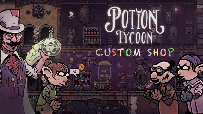 日本語対応のRPG魔法ショップ経営シム『Potion Tycoon（ポーション・タイクーン）』正式販売開始―40%オフの期間限定記念セールも開催