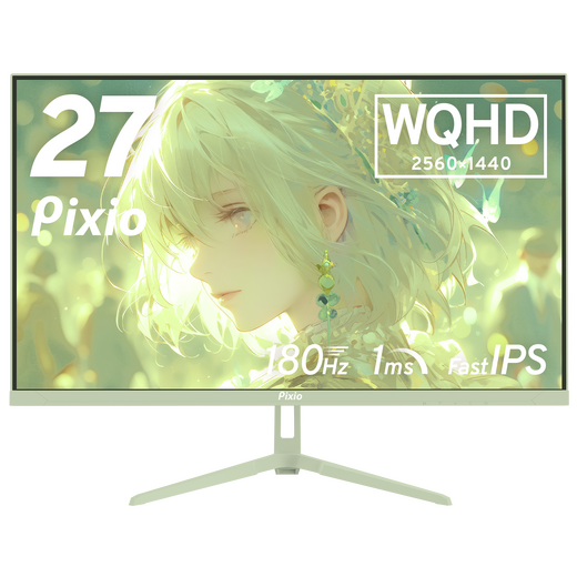 ゲーミングモニター「Pixio」の新色「パステルパープル」「ミントグリーン」が新発売！