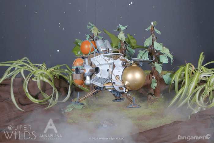 名作タイムループ宇宙ADV『Outer Wilds』の宇宙船がプラモデル化！ 海外Fangamerにて発売