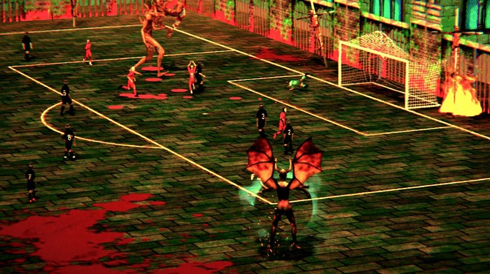 生首がボール代わり！ 試合中に武器も使えるホラーサッカーゲーム『FEAR FA 98』Kickstarter開始