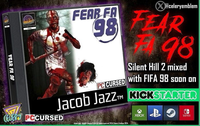 生首がボール代わり！ 試合中に武器も使えるホラーサッカーゲーム『FEAR FA 98』Kickstarter開始