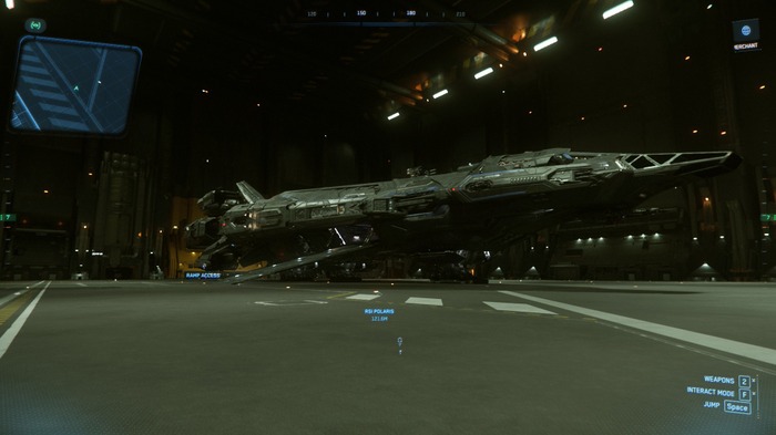 『Star Citizen』最大規模の大型軍用船コルベット艦「Polaris」操縦可能で完全実装―価格は約14万円～、今なら試乗可能