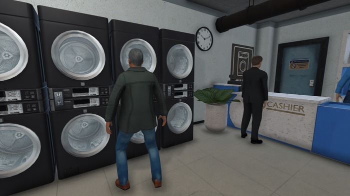 クリーニング屋経営シム『Laundry Store Simulator』リリース！洗濯用品の販売やオリジナルTシャツのデザインも可能