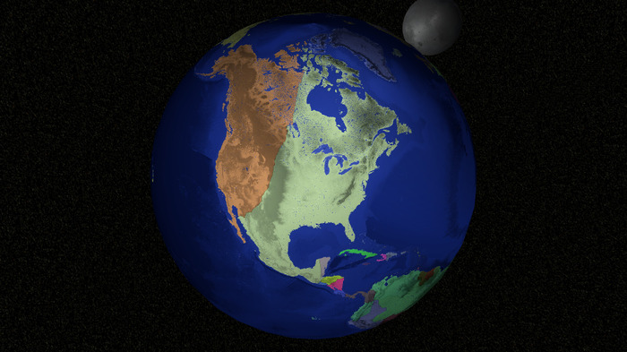 地球上の国々を見守る世界地図観察シム『EarthRoyale 3』Steam早期アクセス開始―侵略や併合で目まぐるしく変化する世界情勢の行く末は