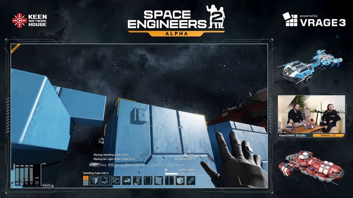 2025年1月28日より早期アクセス開始！宇宙サンドボックス続編『Space Engineers 2』Steamストアページや詳細情報が公開