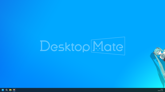 デスクトップにかわいいキャラが寄り添う『Desktop Mate』Steamにて配信開始。約30年前の類似ソフトを連想するとSNSでも大きな話題