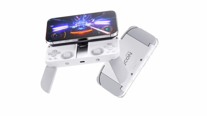 クラファン2億円越え！PSP go風コントローラー「MCON」サイズやスマホスタンド機能など詳細が公開